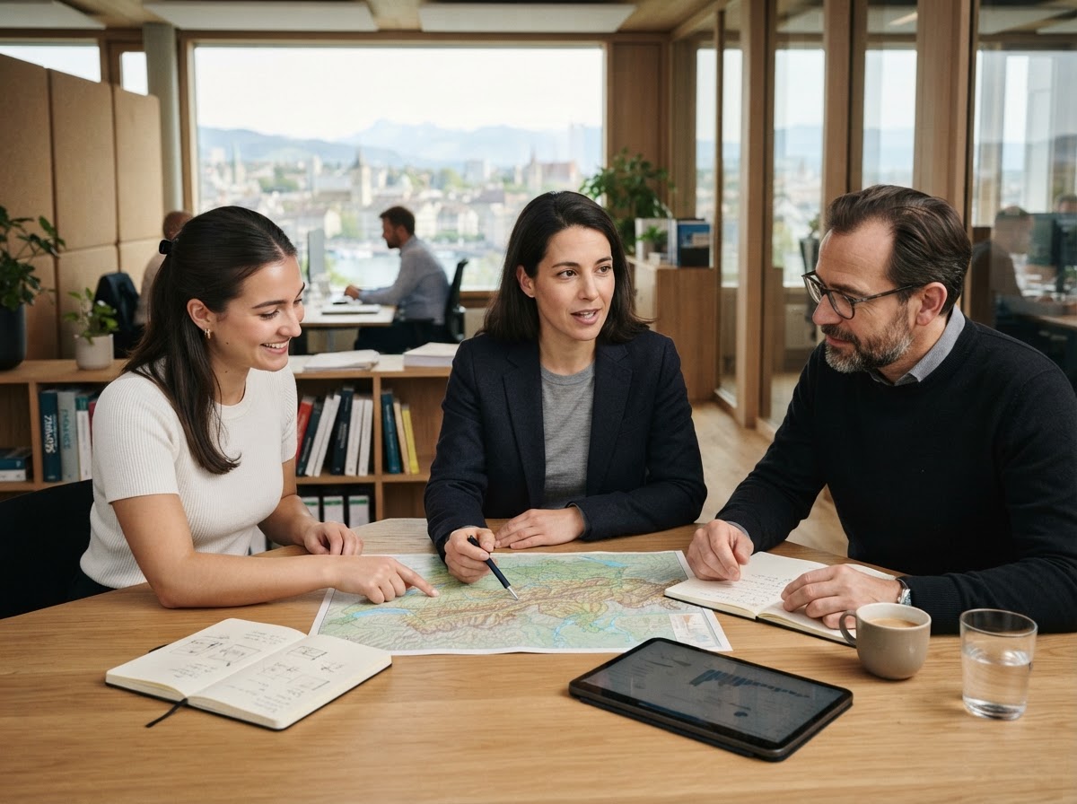 BrelixoInvest Analystenteam bei der Überprüfung von Modellparametern